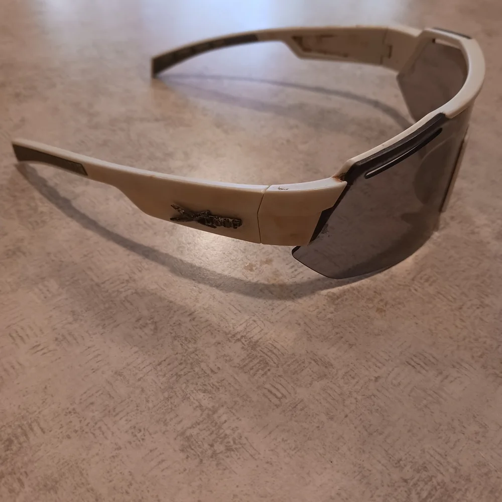 X LOOP White Tech Sunglasses Glasses